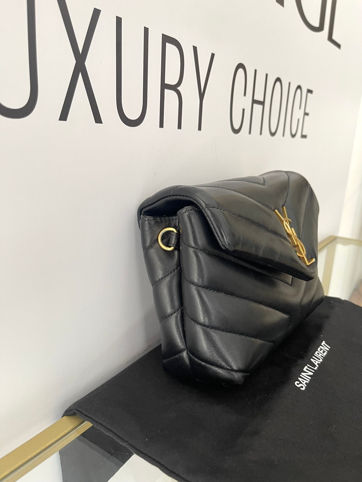 Borsa LouLou Toy hw oro Saint Laurent