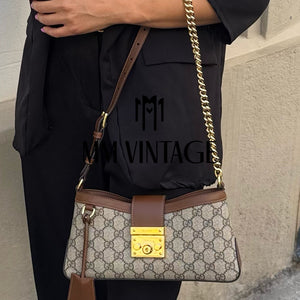Borsa Padlock GG Supreme Gucci