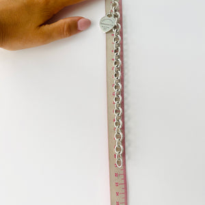 Bracciale a Maglie Cuore M Tiffany