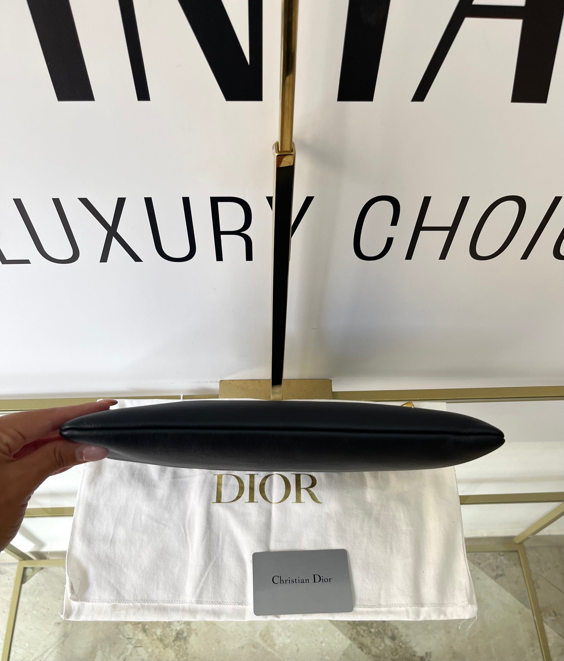 Pochette Stripe Pouch Christian Dior