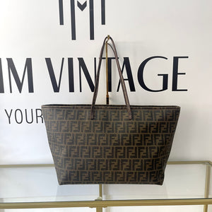 Borsa Shopping Roll FF Zucca Fendi