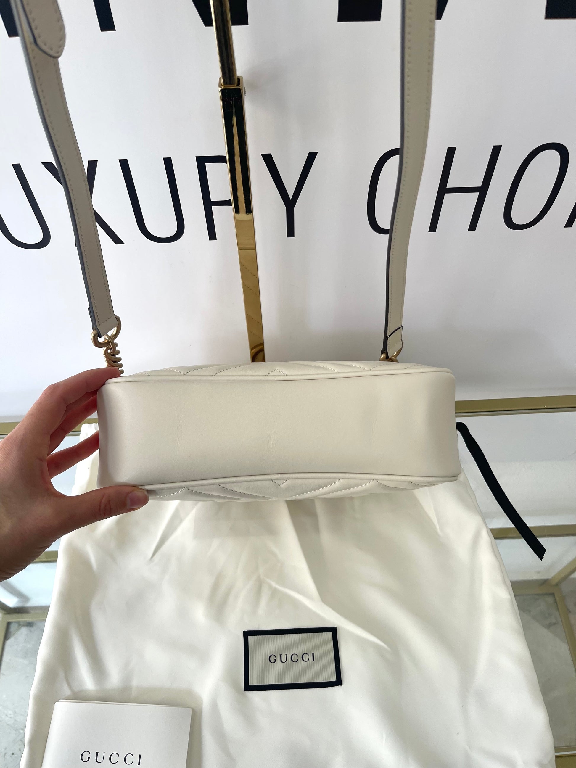 Borsa Camera Bag GG Marmont Matelassé Gucci