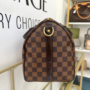 Borsa Speedy Bandoulière 30 Damier Ébène Louis Vuitton
