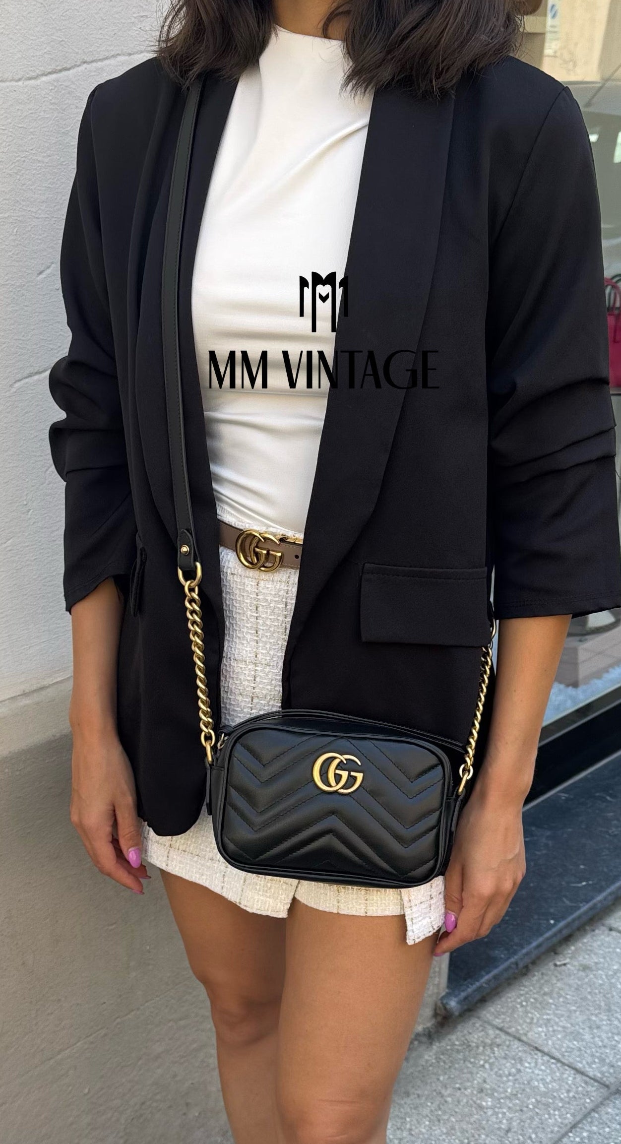 Borsa Mini Camera Bag GG Marmont Gucci