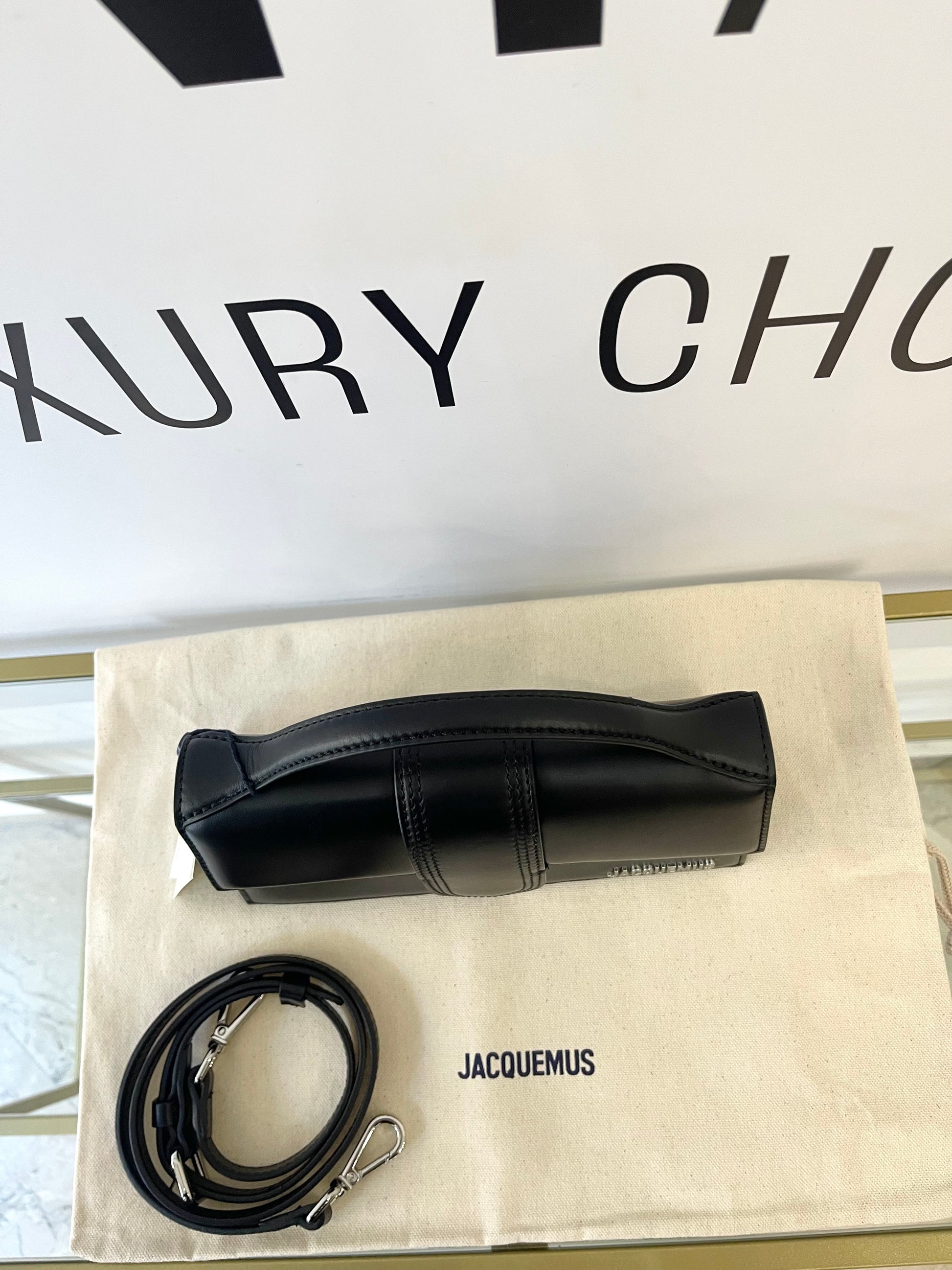 Borsa Le Grand Bambino black hw argento Jacquemus