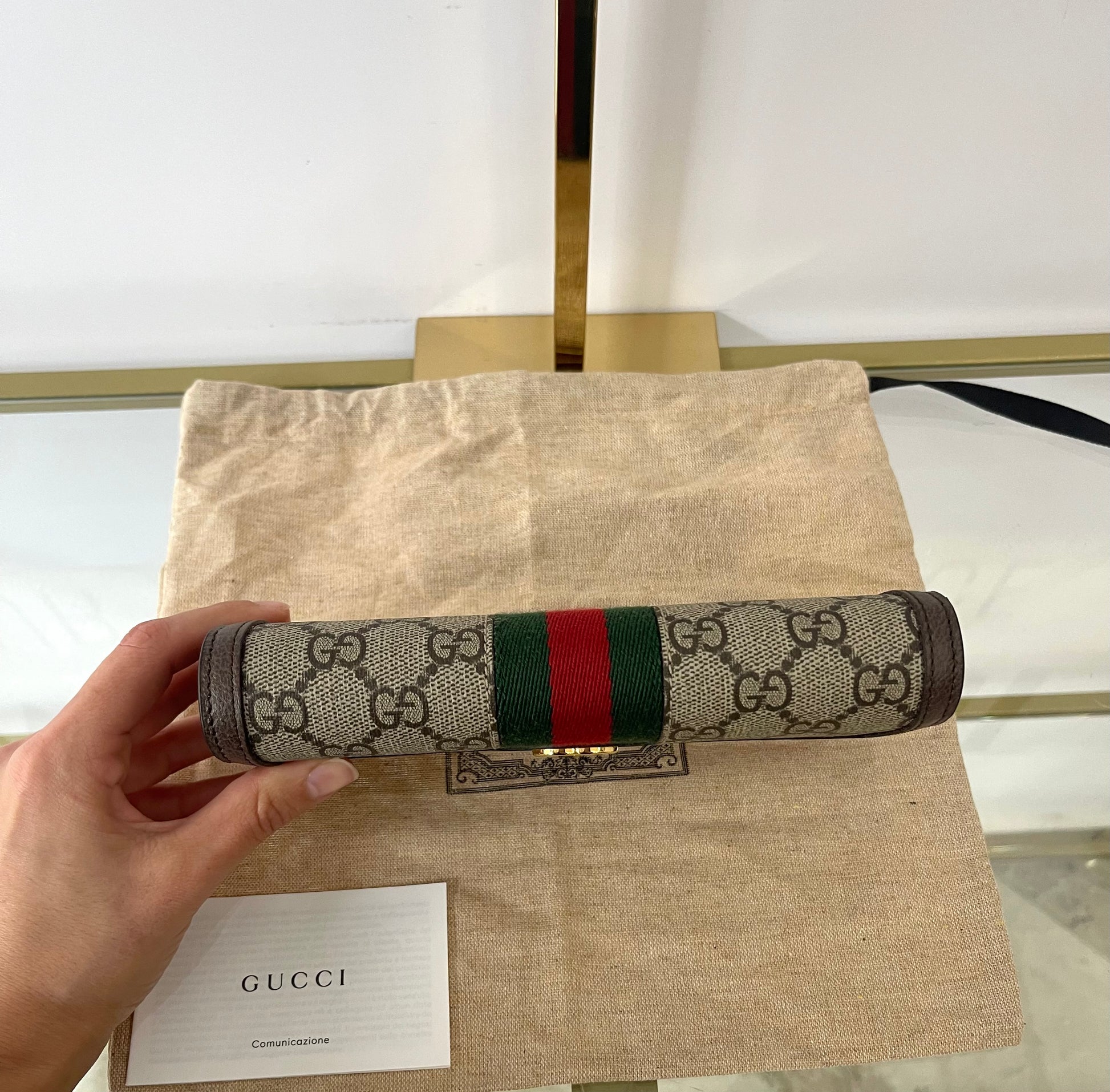 Portafoglio Continental Ophidia GG Gucci