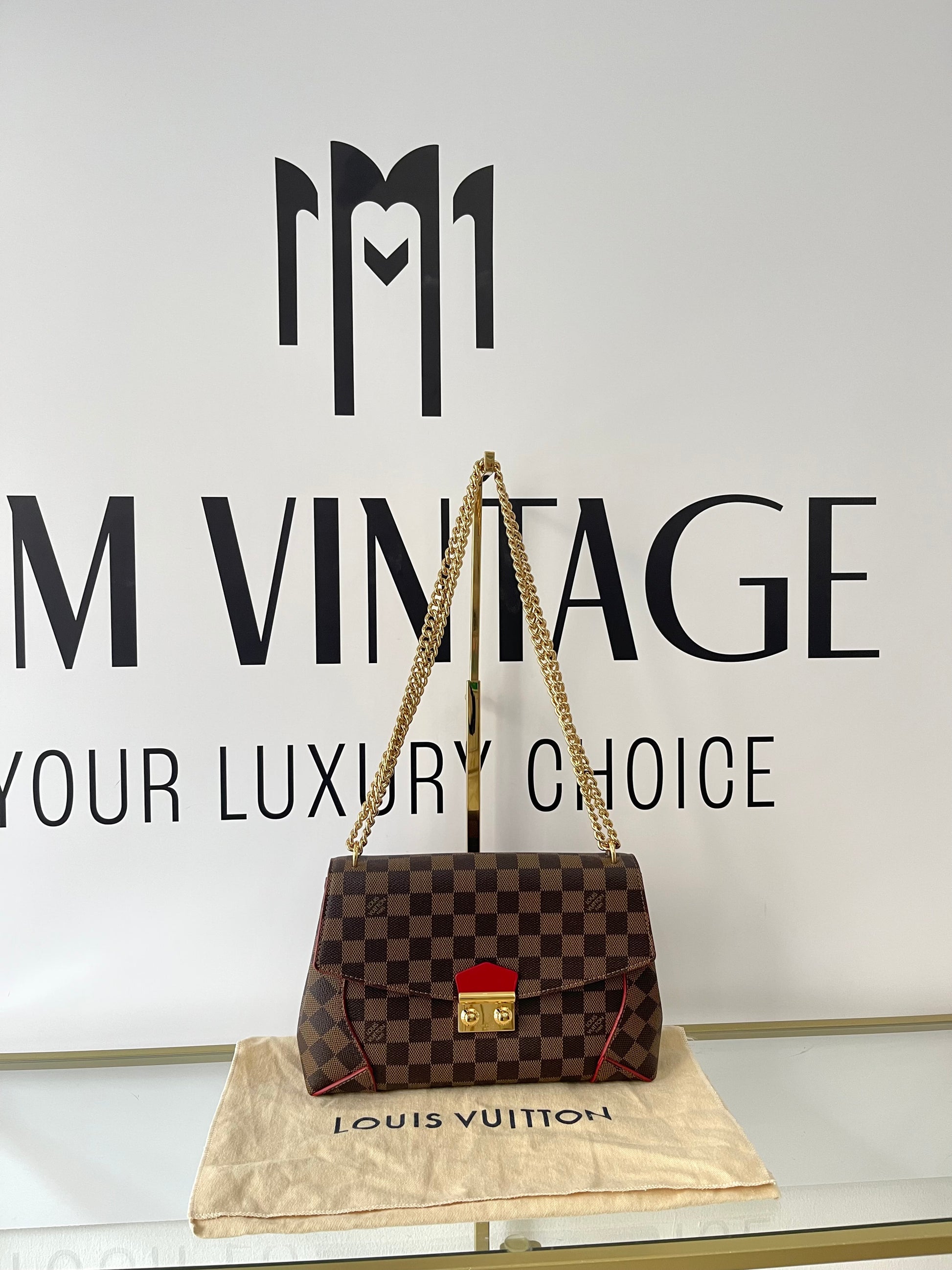 Borsa Caissa Damier Ebéne Louis Vuitton