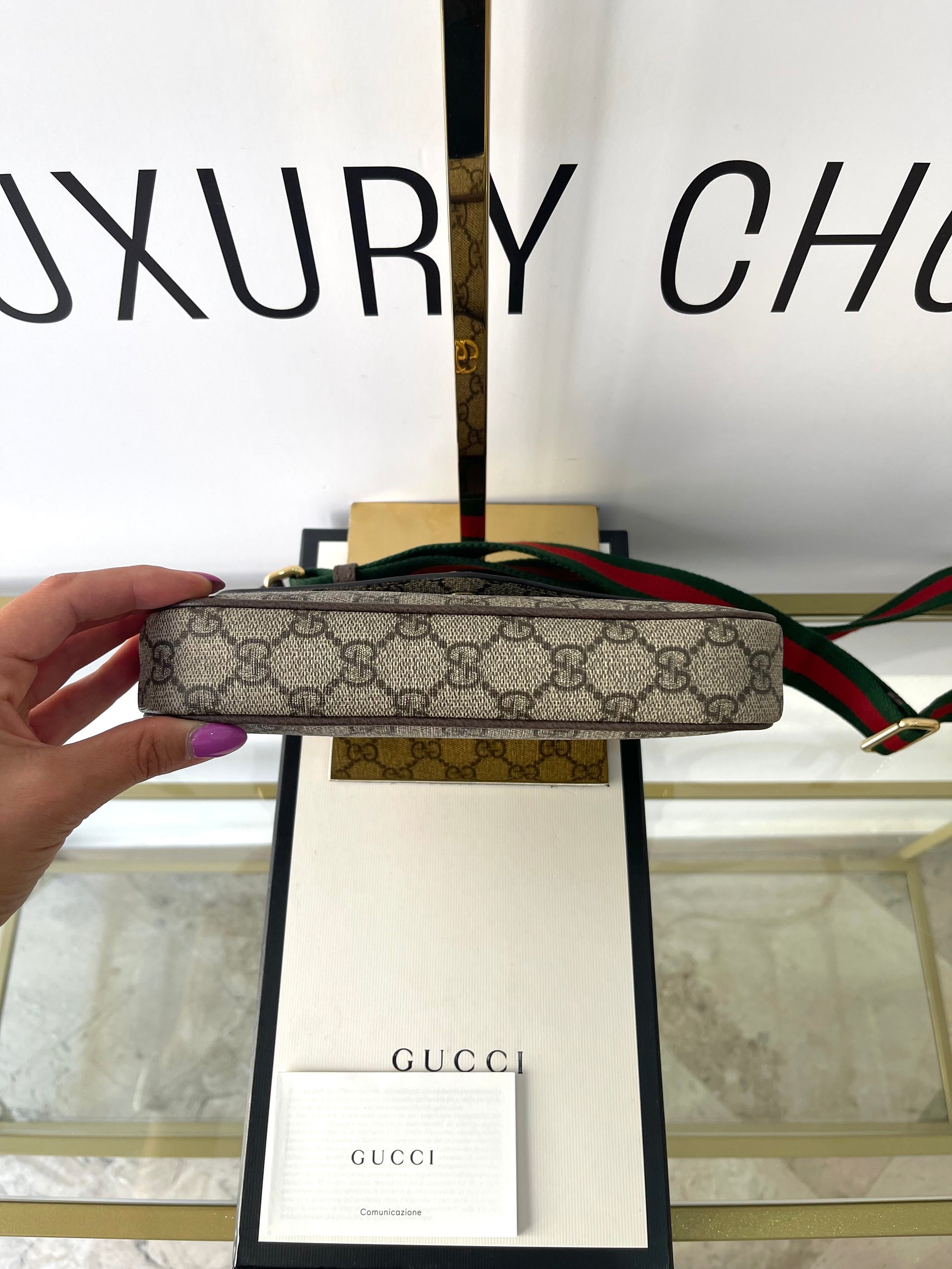 Pochette Ophidia GG Supreme Gucci