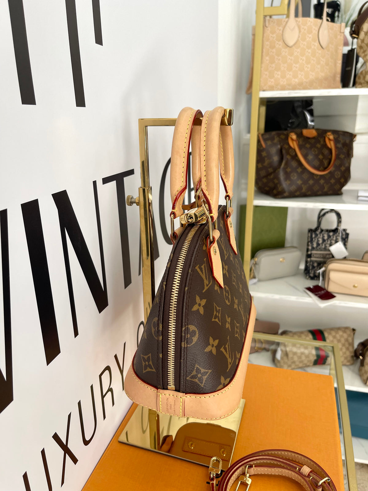 Borsa Alma BB Monogram Louis Vuitton