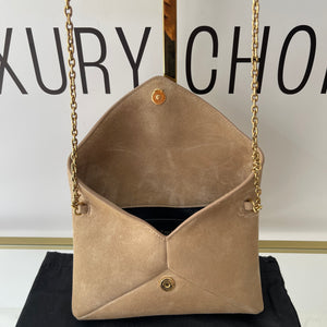 Pochette Cassandre in Suede Saint Laurent