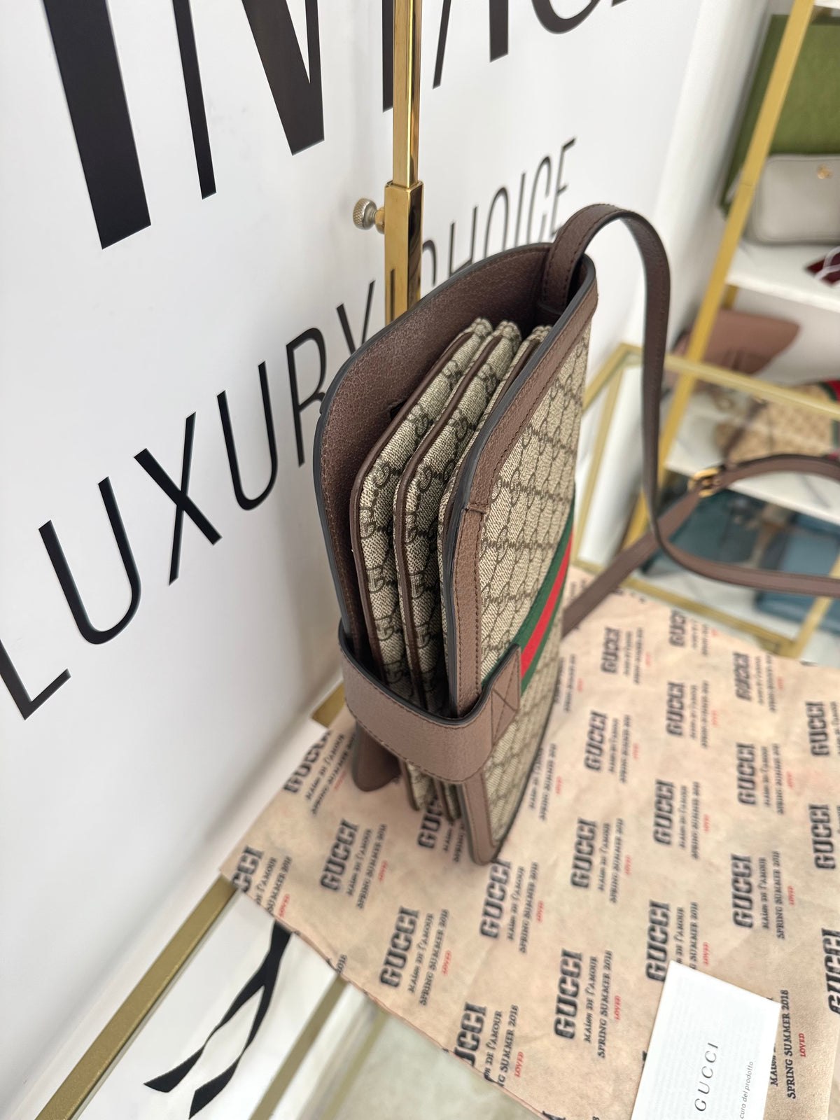 Borsa Ophidia Messenger GG Supreme Gucci