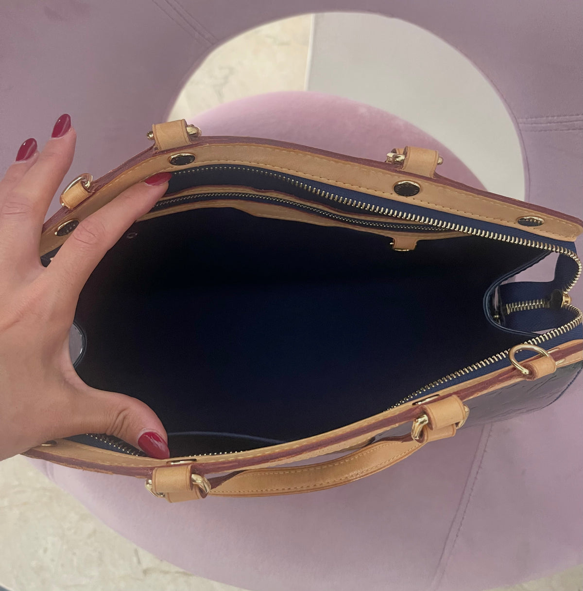 Borsa Bréa MM Monogram Vernis Louis Vuitton