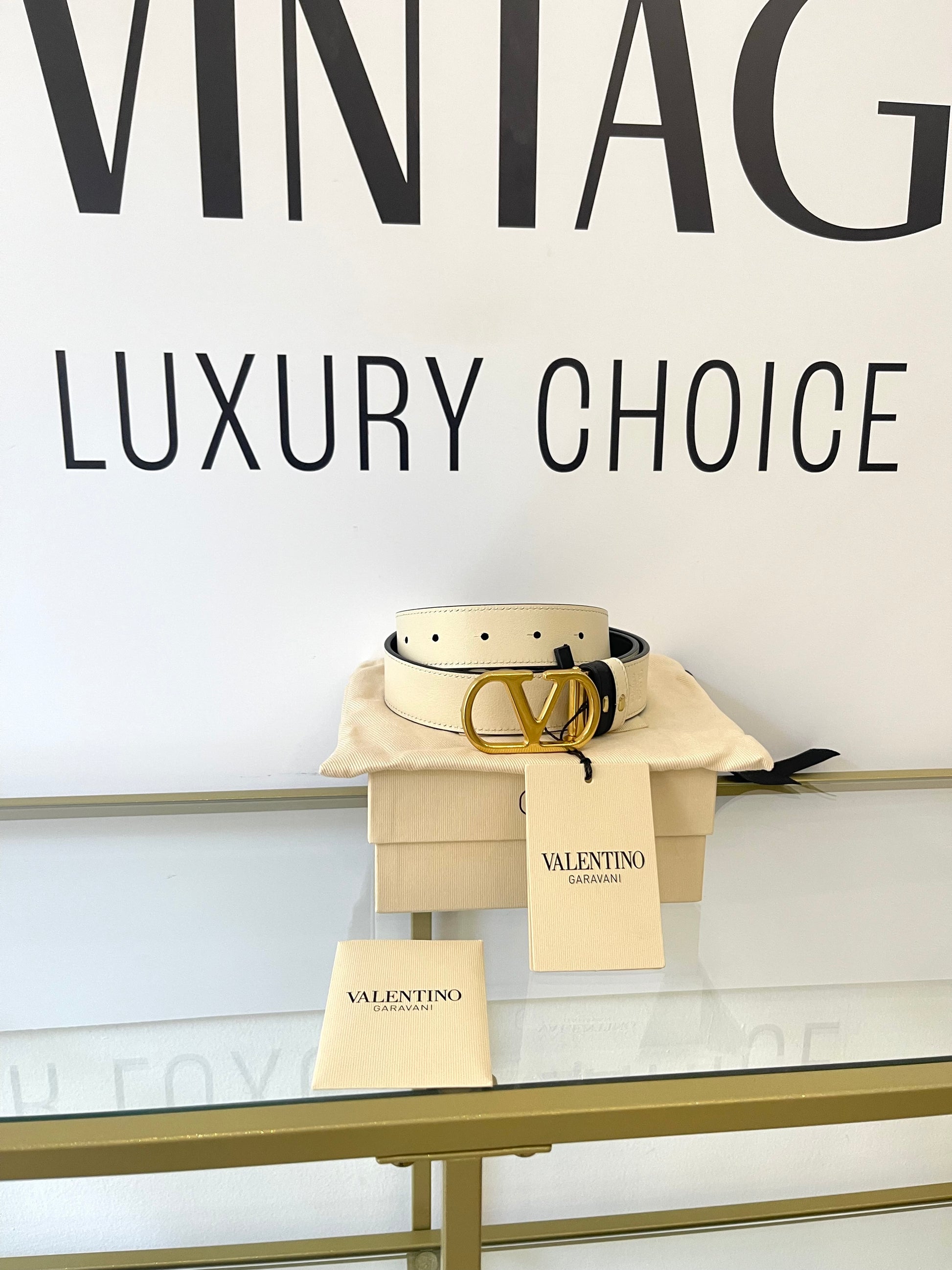 Cintura reversibile VLogo Signature Valentino Garavani