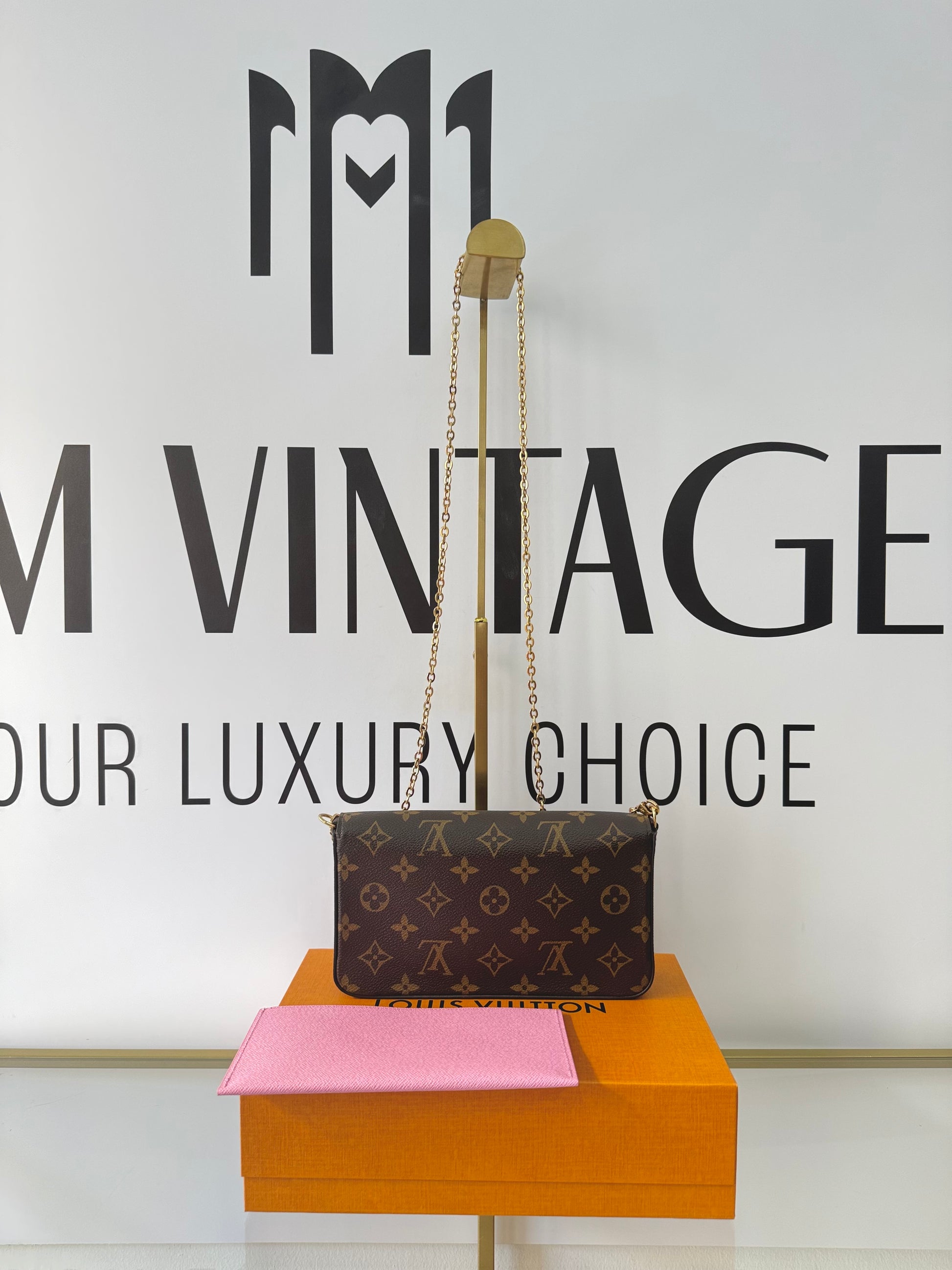 Borsa Félicie Vivienne Westwood in Paris Monogram Limited Edition Louis Vuitton