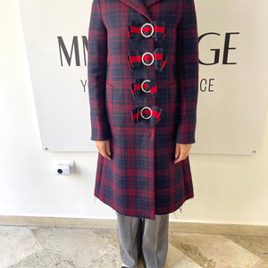 Cappotto con fiocchi Web Gucci