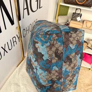 Borsa Shopping Camouflage GG Supreme Gucci