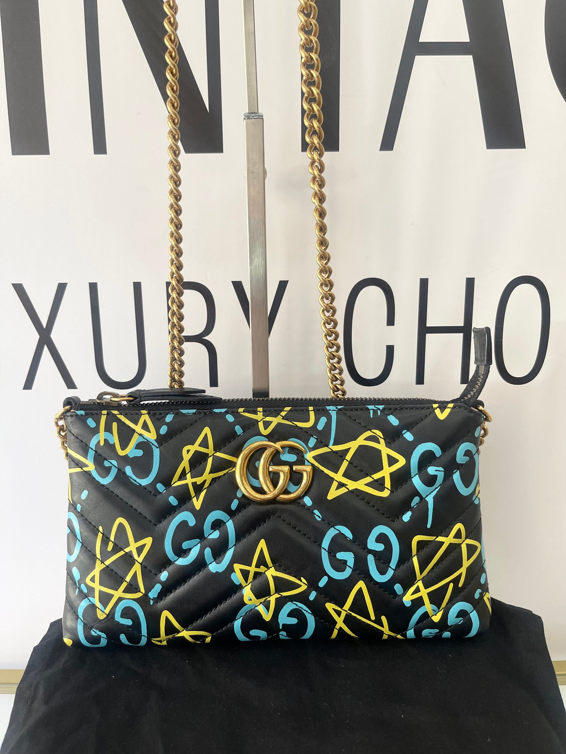 Borsa Ghost GG Marmont Gucci Limited Edition