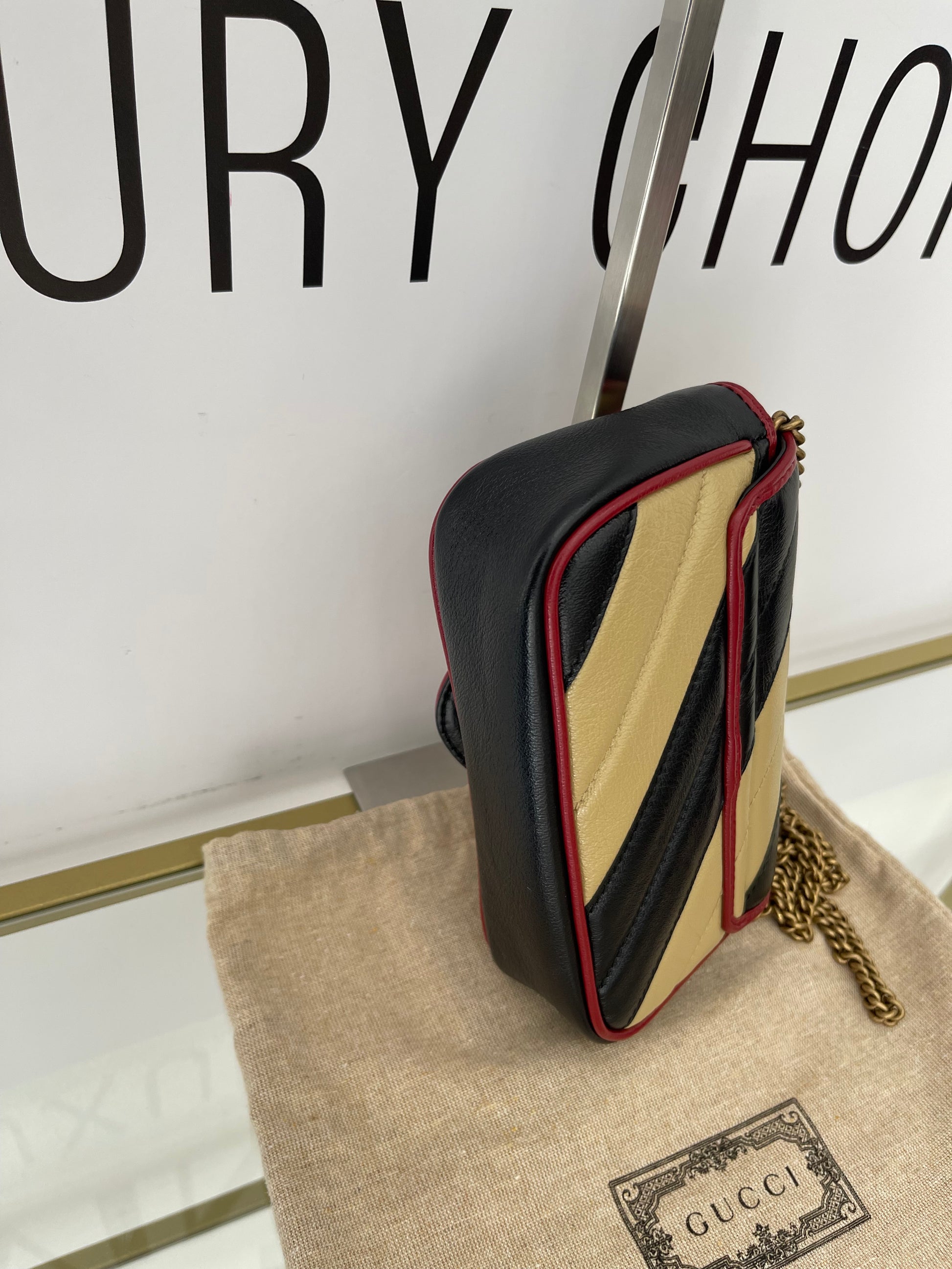 Borsa Mini Marmont GG Torchon Gucci