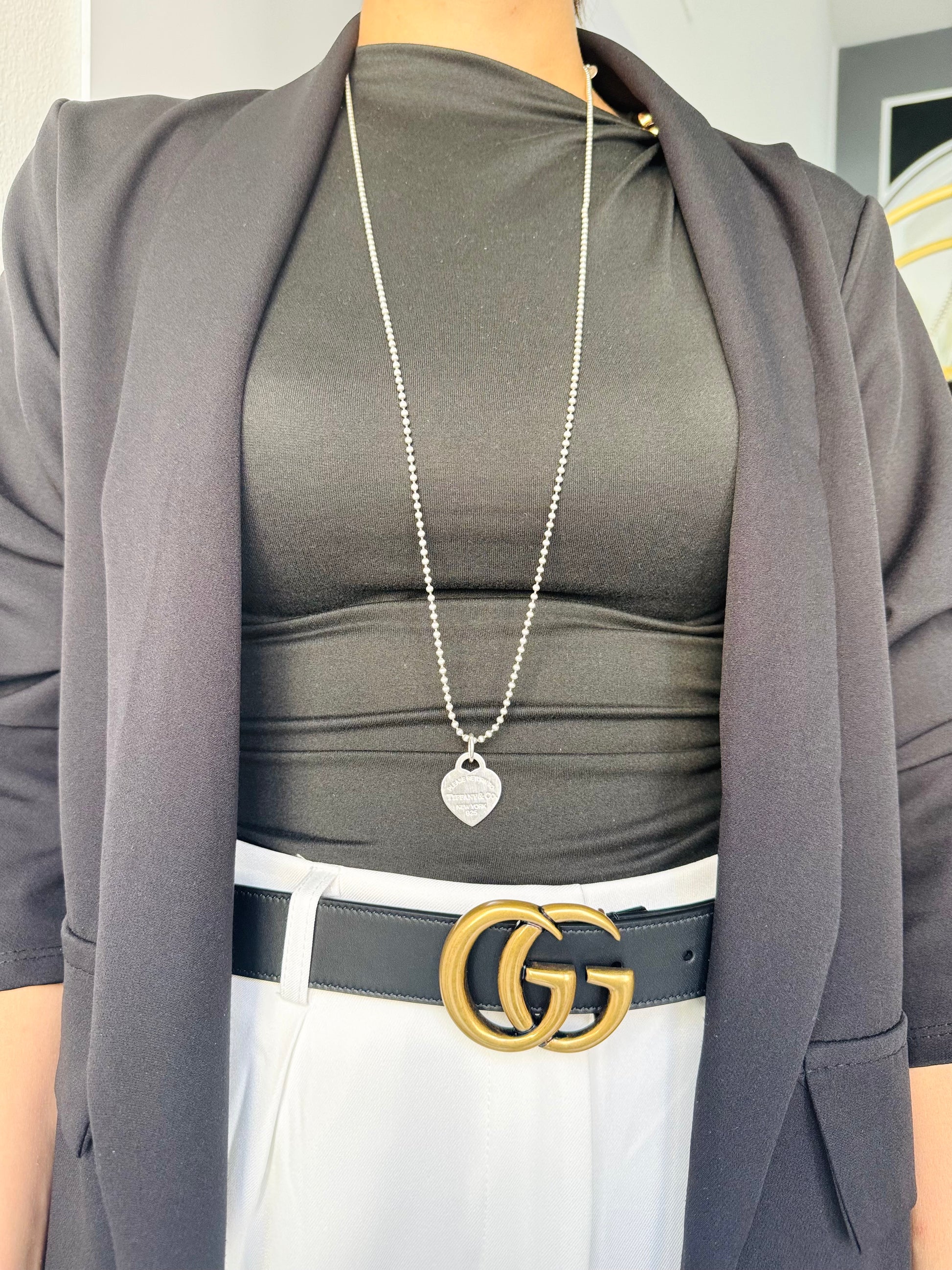 Collana a pallini Cuore M Tiffany