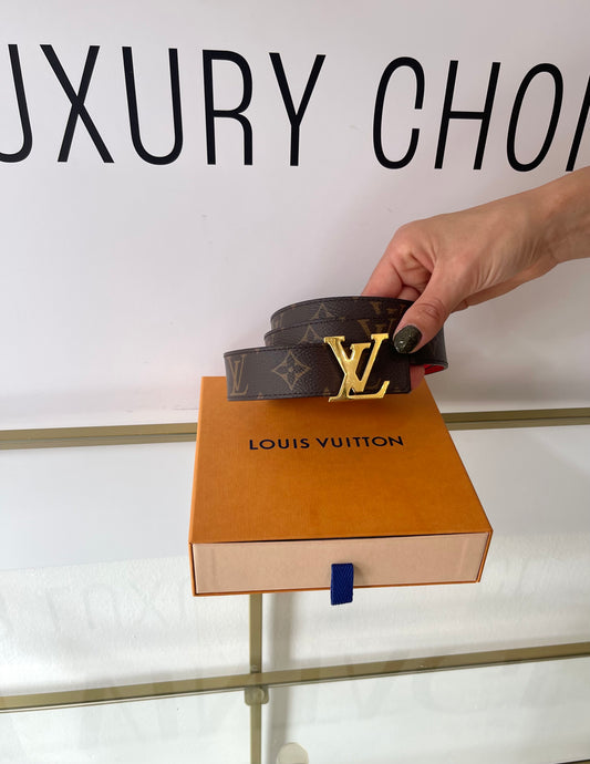Cintura LV Initiales reversibile 30 mm Louis Vuitton