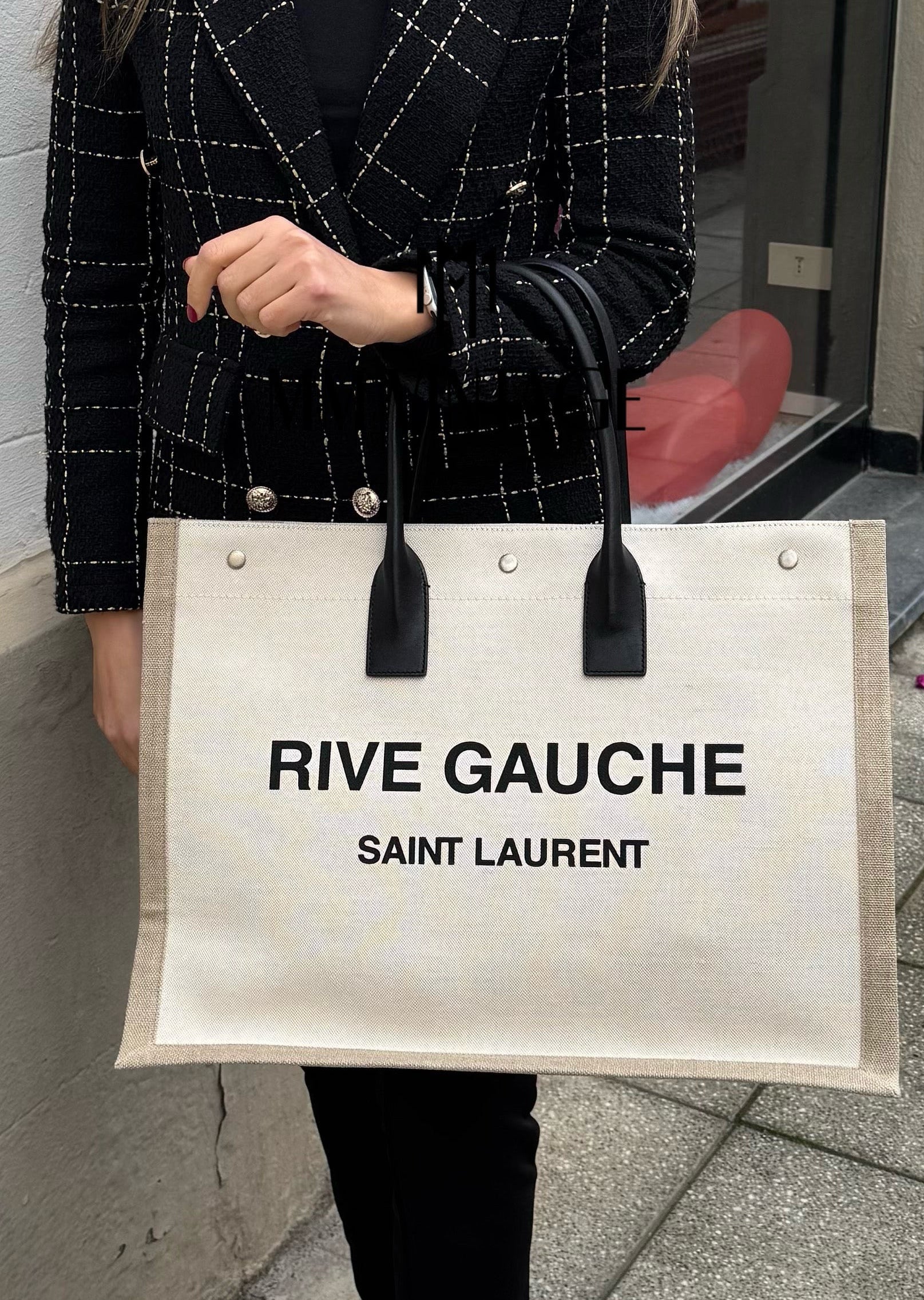 Borsa Tote Rive Gauche Saint Laurent