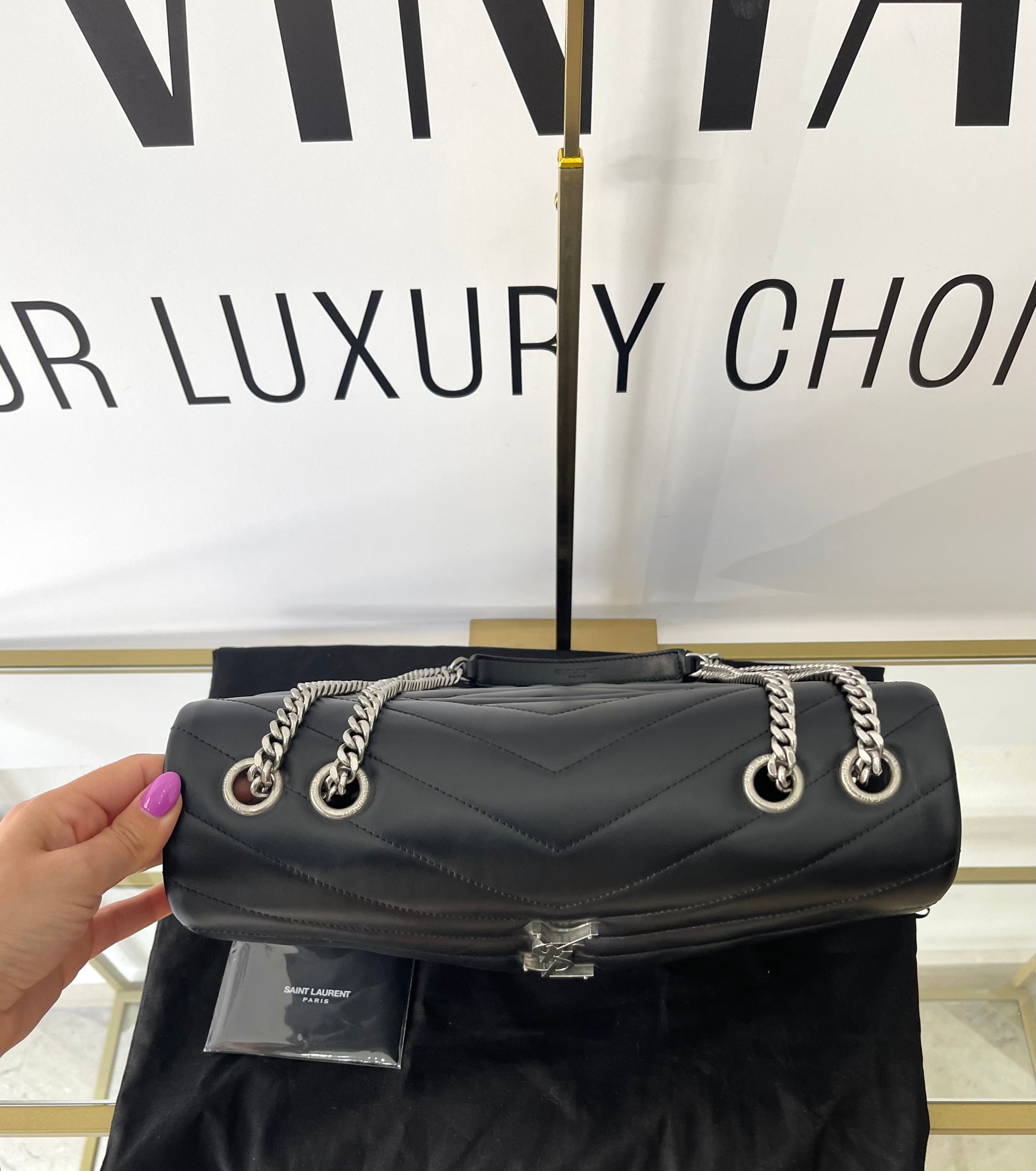 Borsa LouLou Medium Saint Laurent