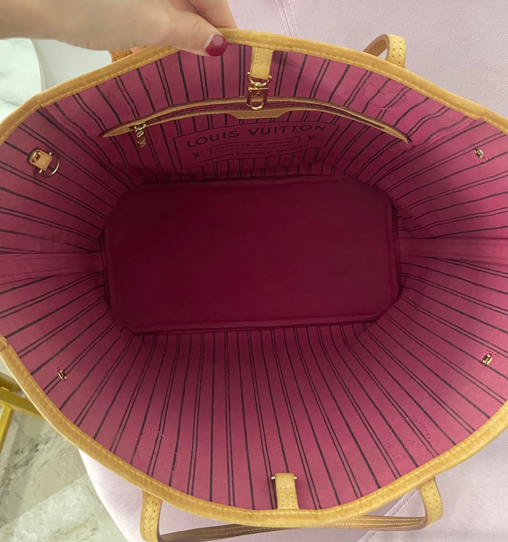 Borsa Neverfull MM Monogram Louis Vuitton