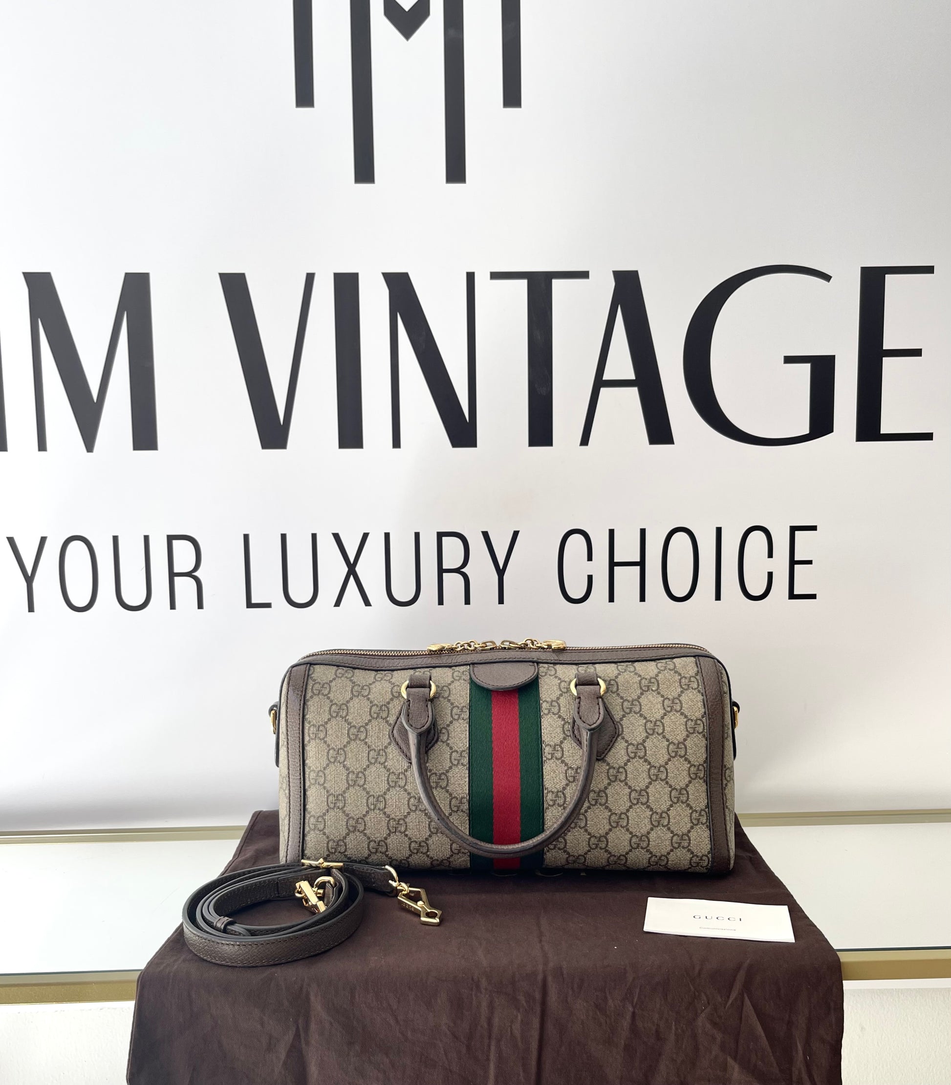 Borsa Bauletto Ophidia GG Supreme Gucci