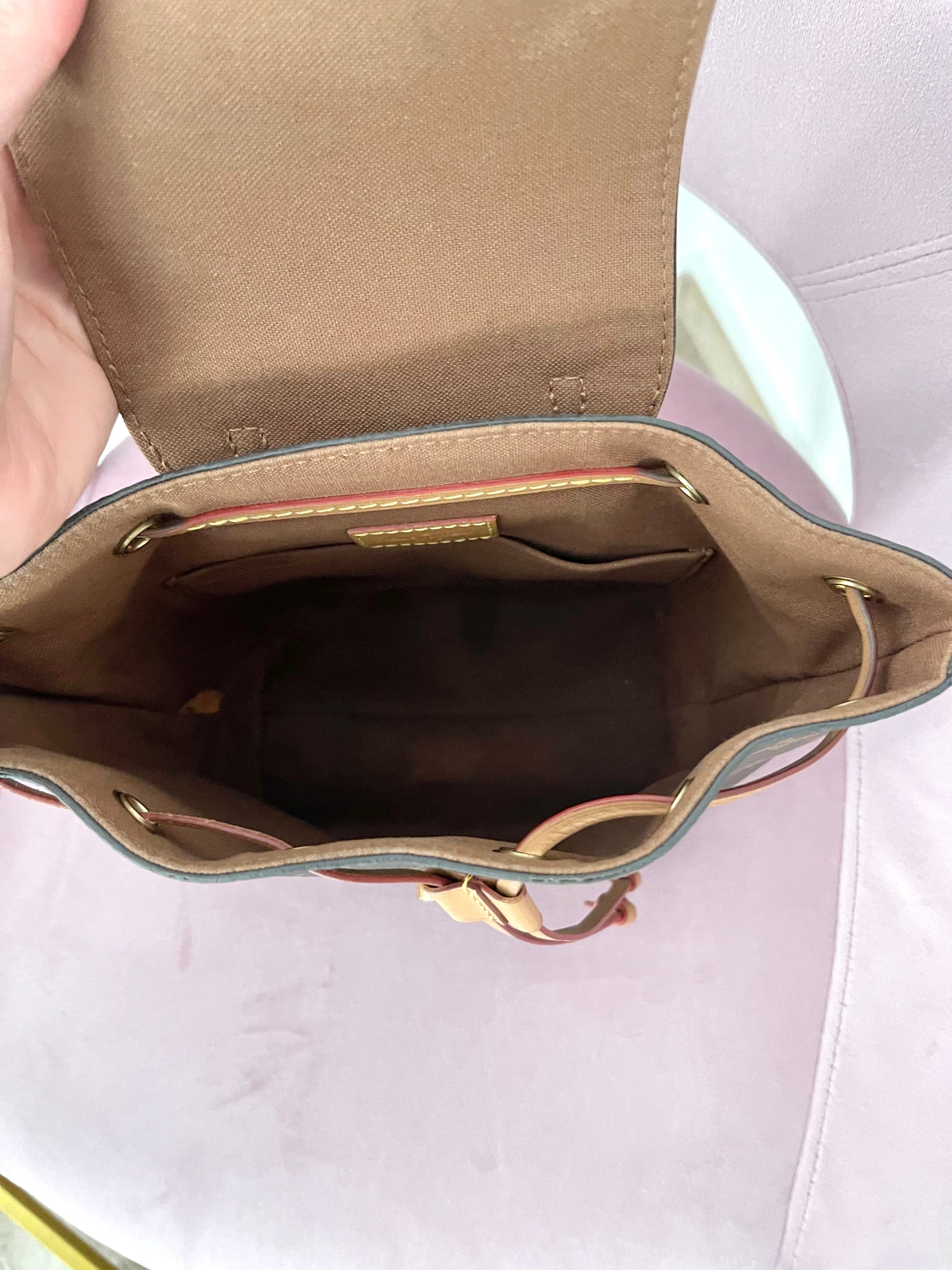 Zaino Montsouris BB Monogram Louis Vuitton