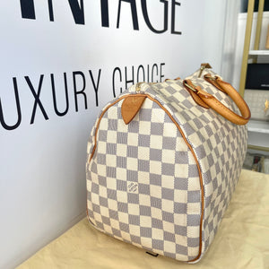 Borsa Speedy 35 Damier Azur Louis Vuitton