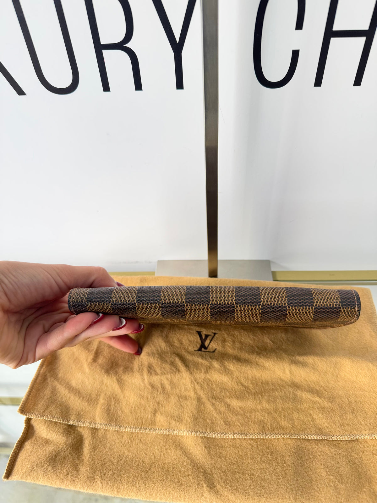 Portafoglio Zippy Damier Ebène Louis Vuitton
