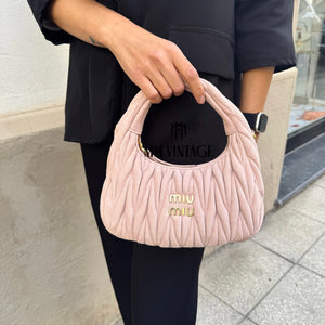 Borsa Hobo Wander Small Miu Miu