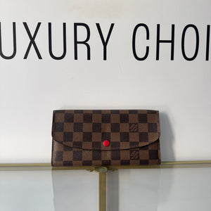 Portafoglio Emilie Damier Ebéne Louis Vuitton