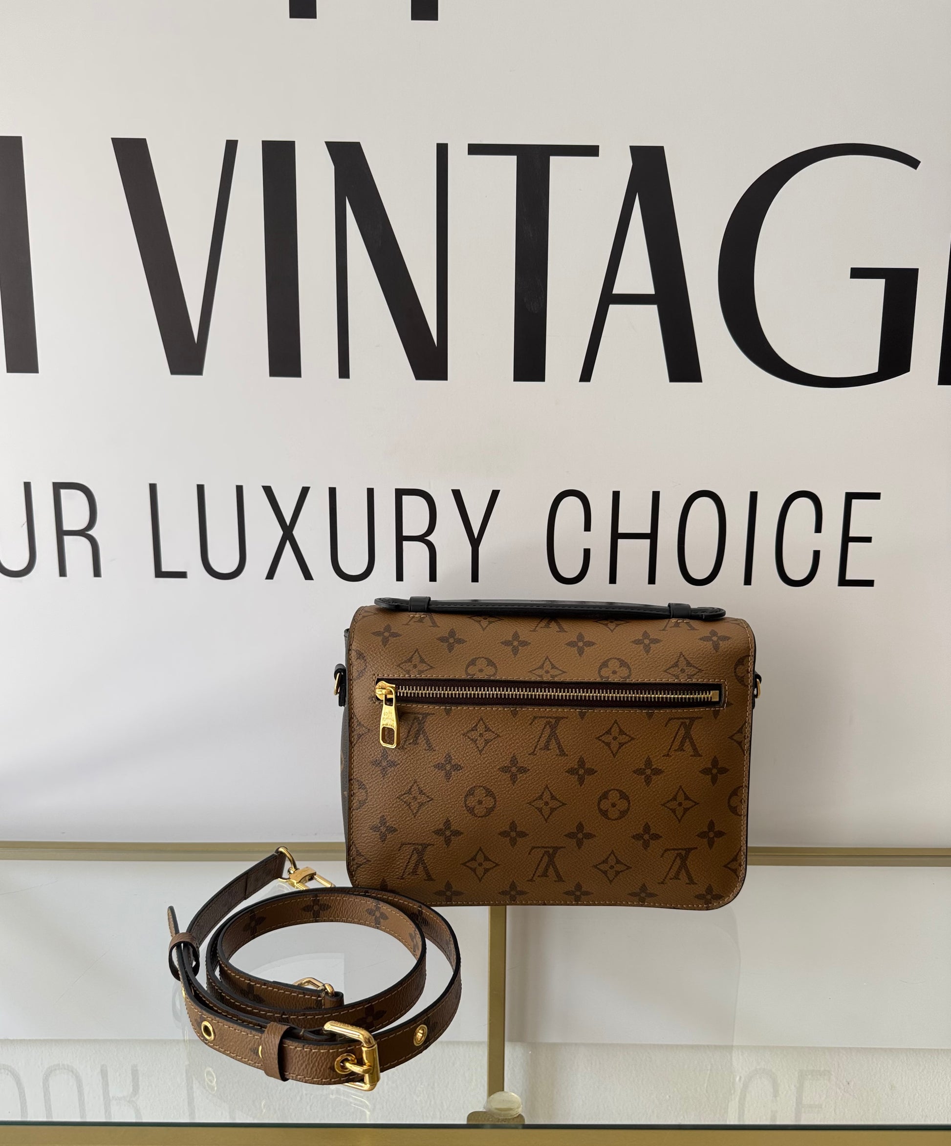 Borsa Métis Monogram Reverse Louis Vuitton
