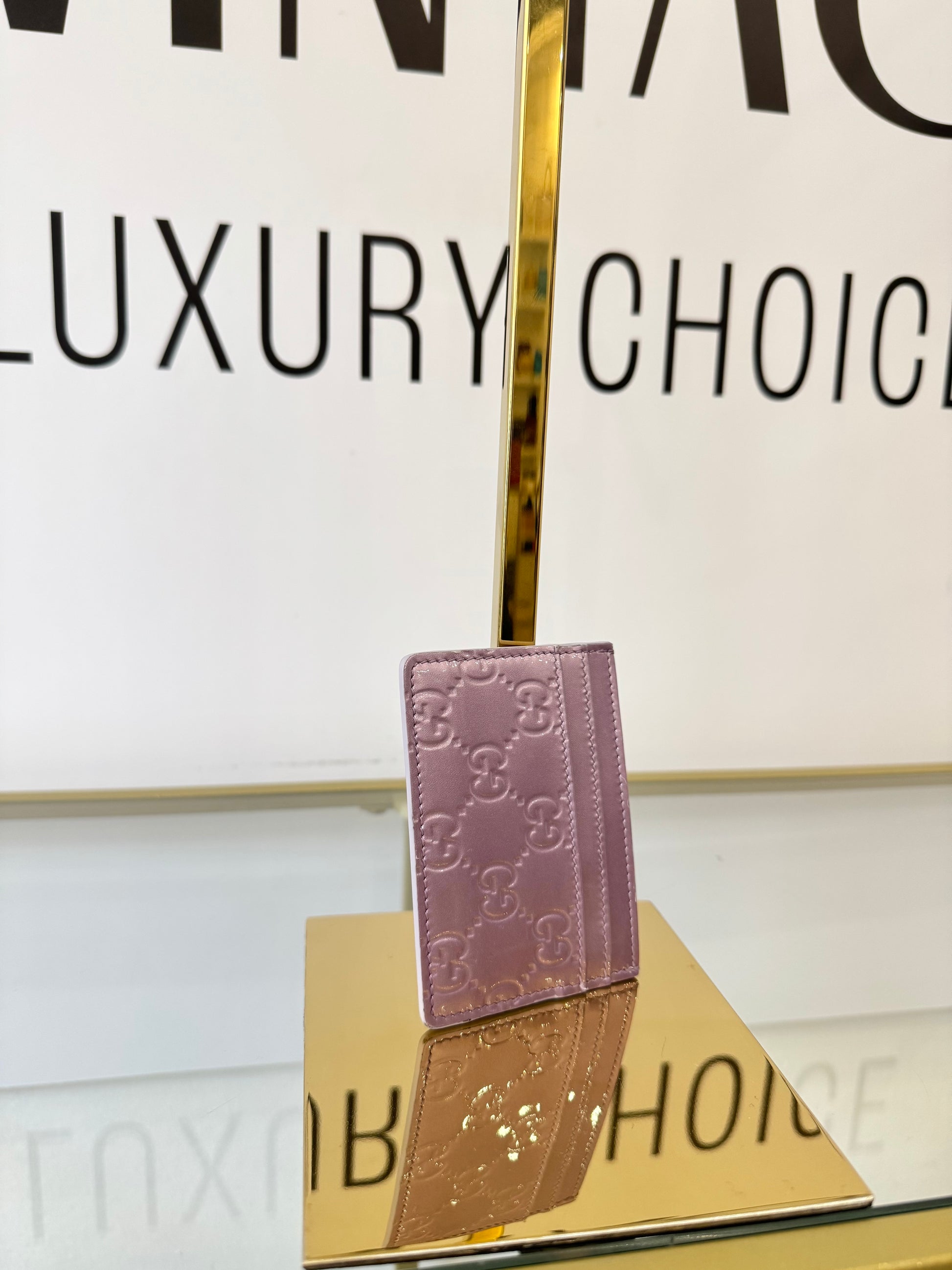 Portacarte GG Emblem Gucci