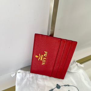 Portacarte in Saffiano Prada
