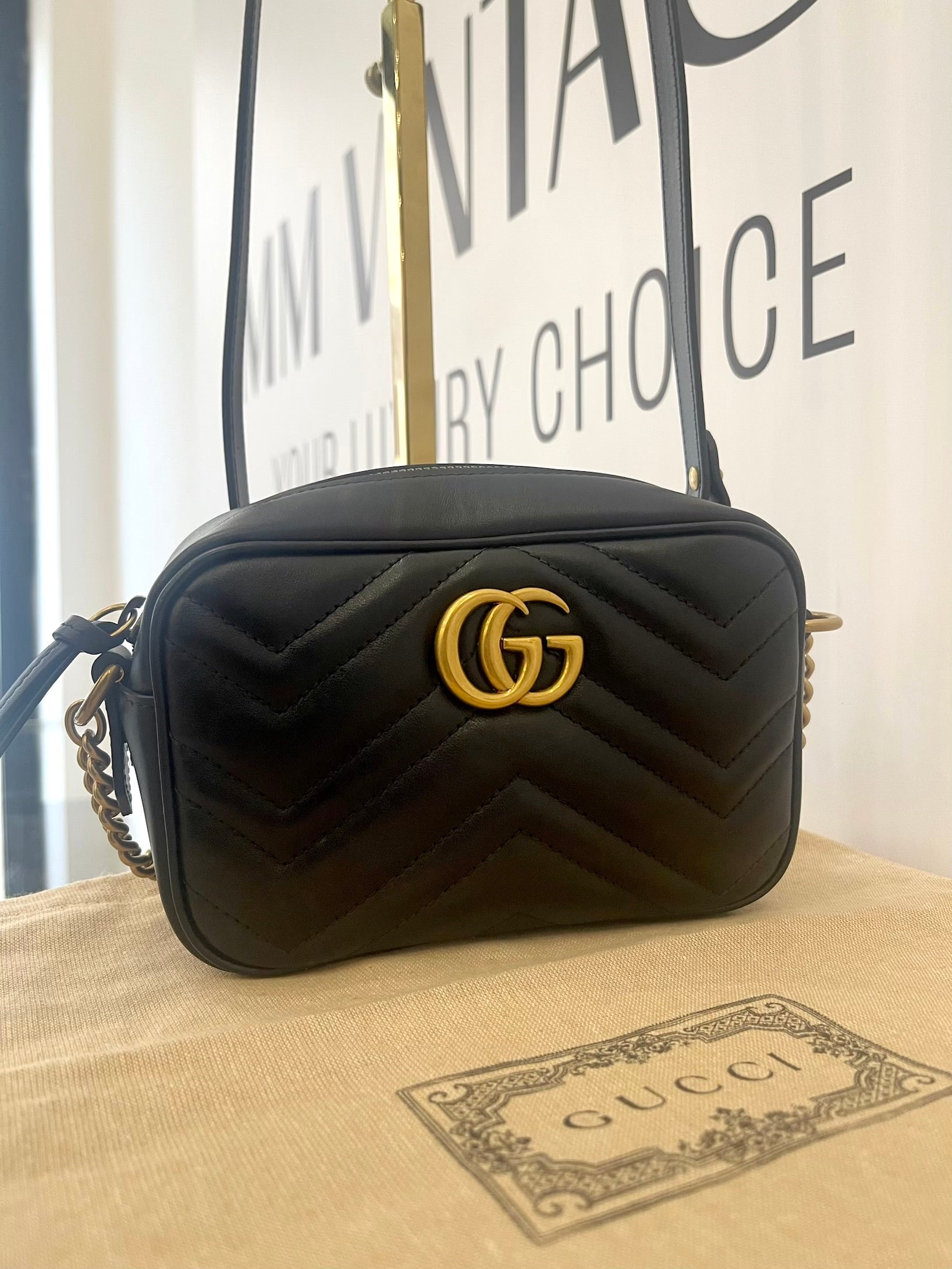 Borsa Mini Camera Bag GG Gucci