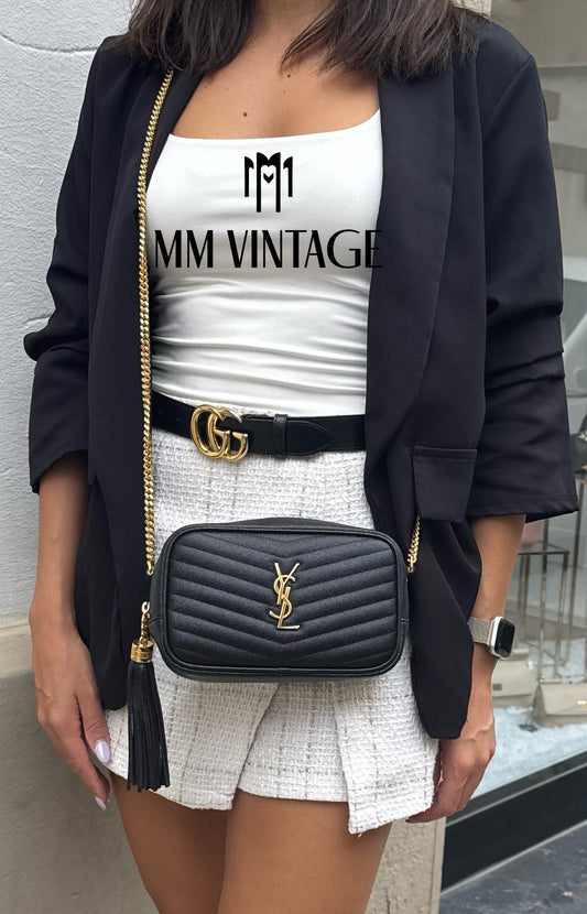 Borsa Mini Camera Lou Saint Laurent