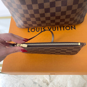 Borsa Neverfull PM Damier Ébène Louis Vuitton