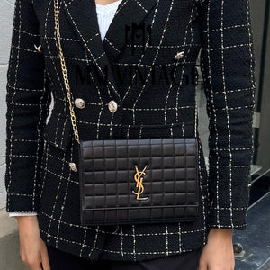 Pochette Cassandre matelassé Saint Laurent