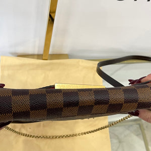 Borsa Favorite PM Damier Ébène Louis Vuitton