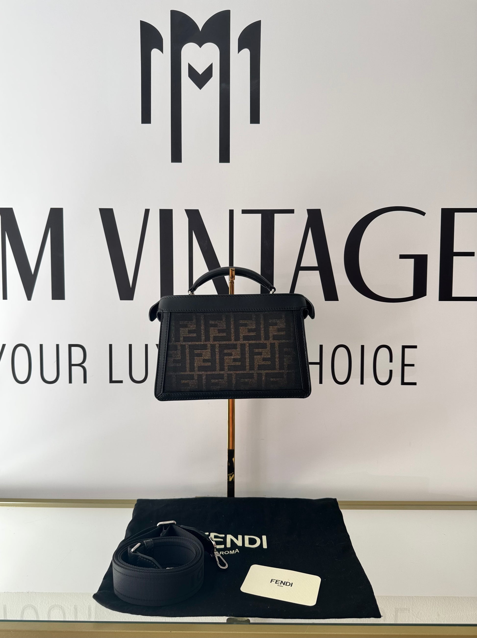Borsa Peekaboo ISeeU FF Fendi