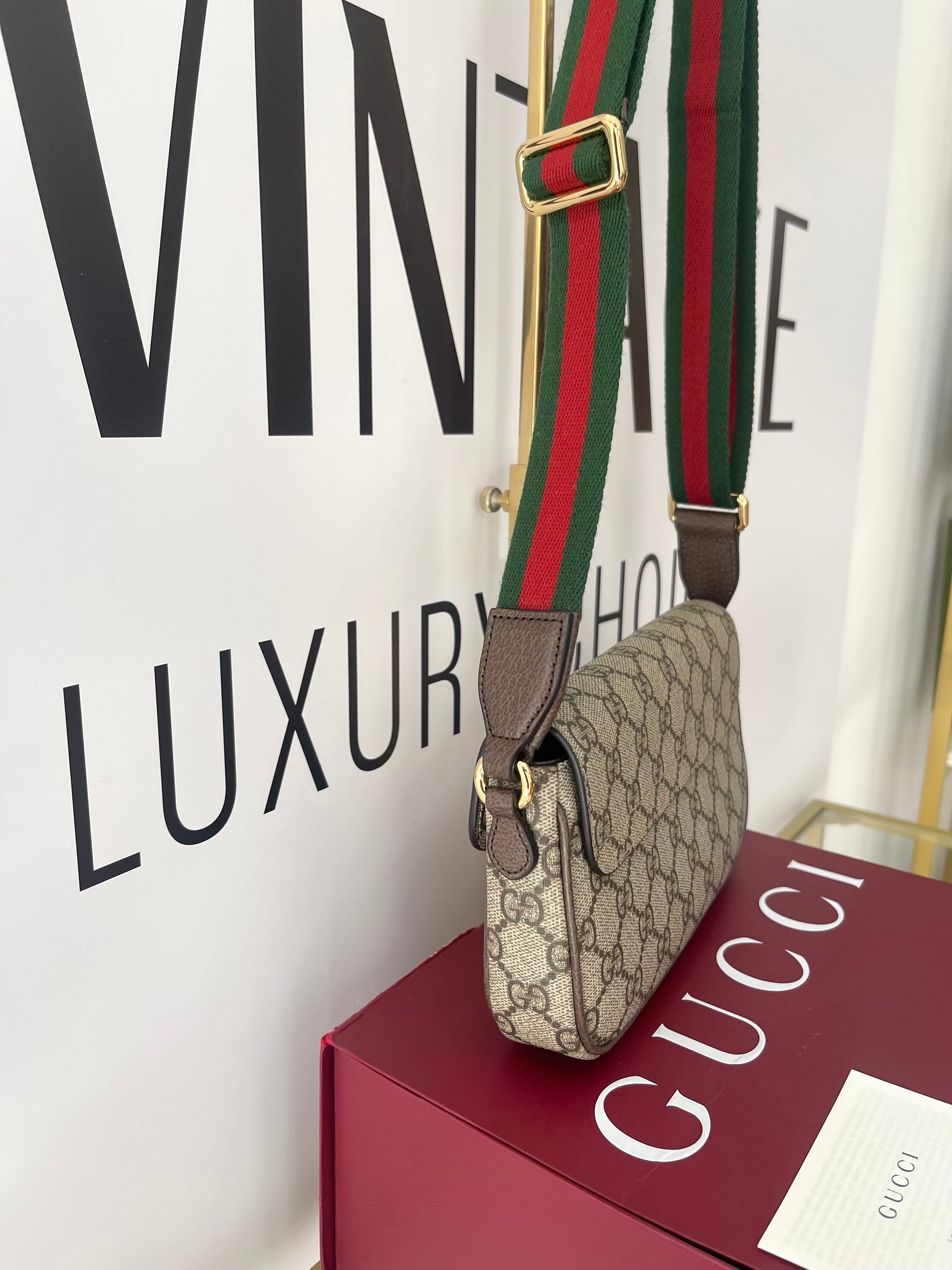 Pochette Ophidia GG Supreme Gucci