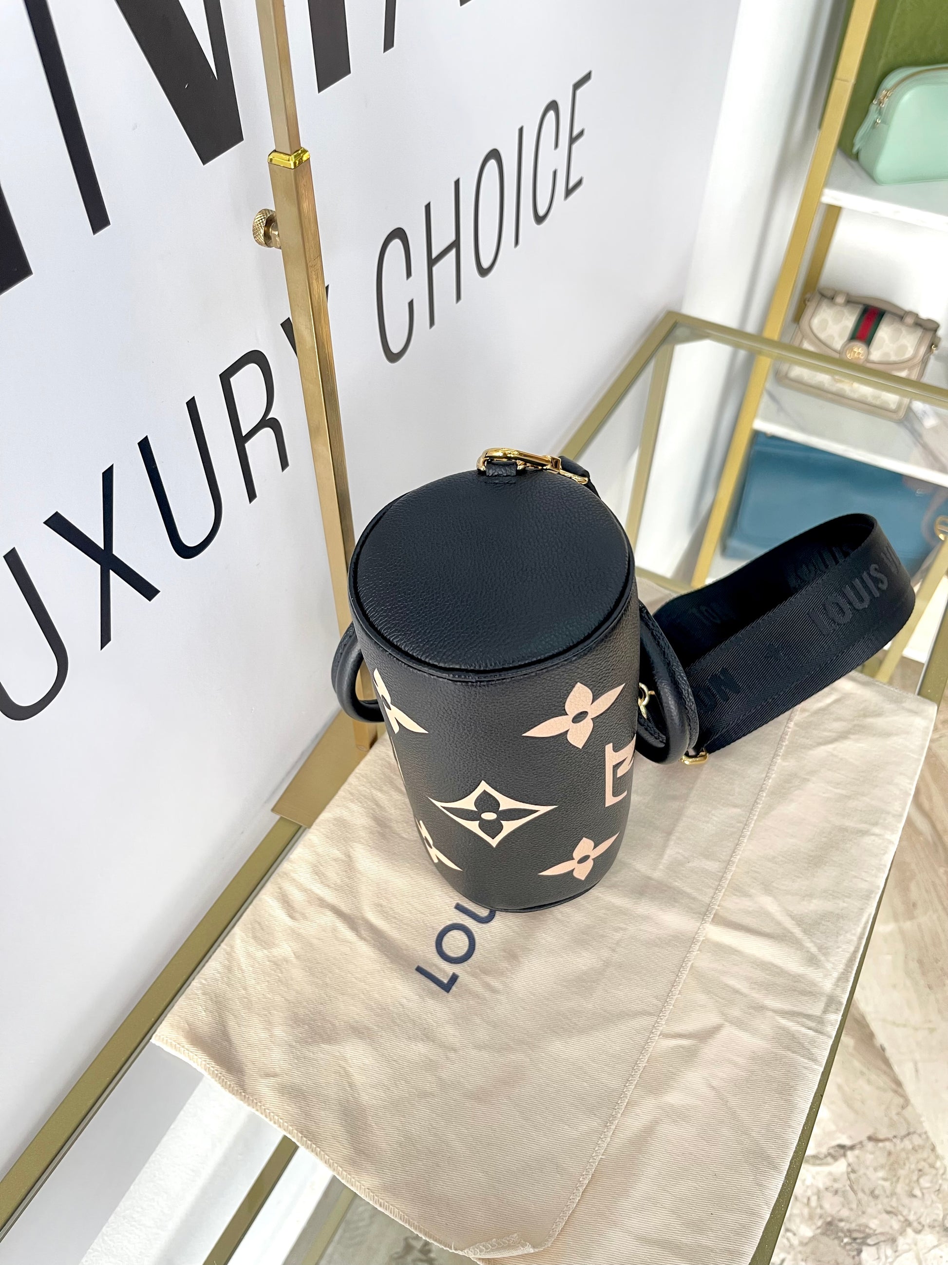 Borsa Papillon BB Monogram Empreinte Bicolor Louis Vuitton