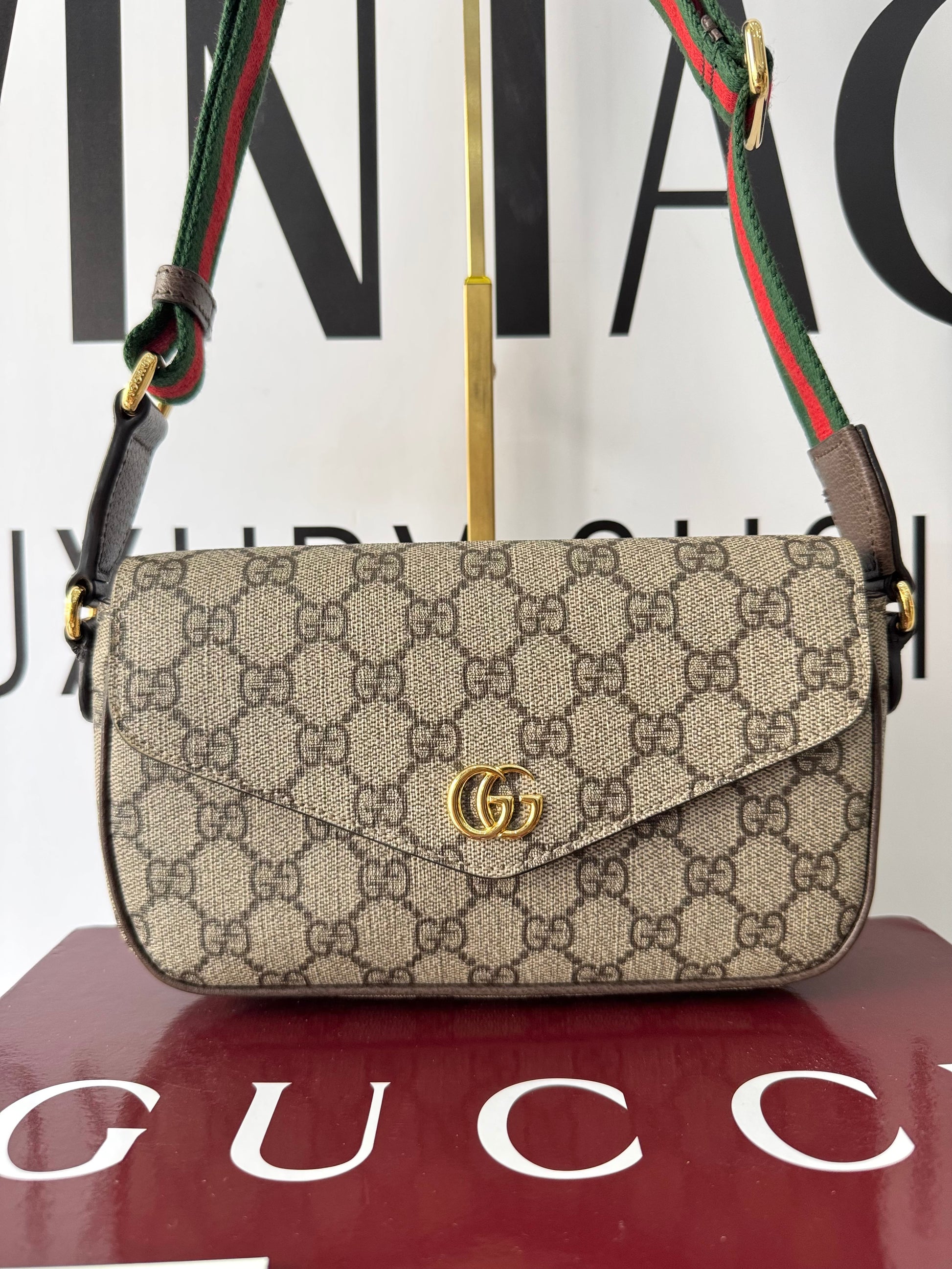 Pochette Ophidia GG Supreme Gucci