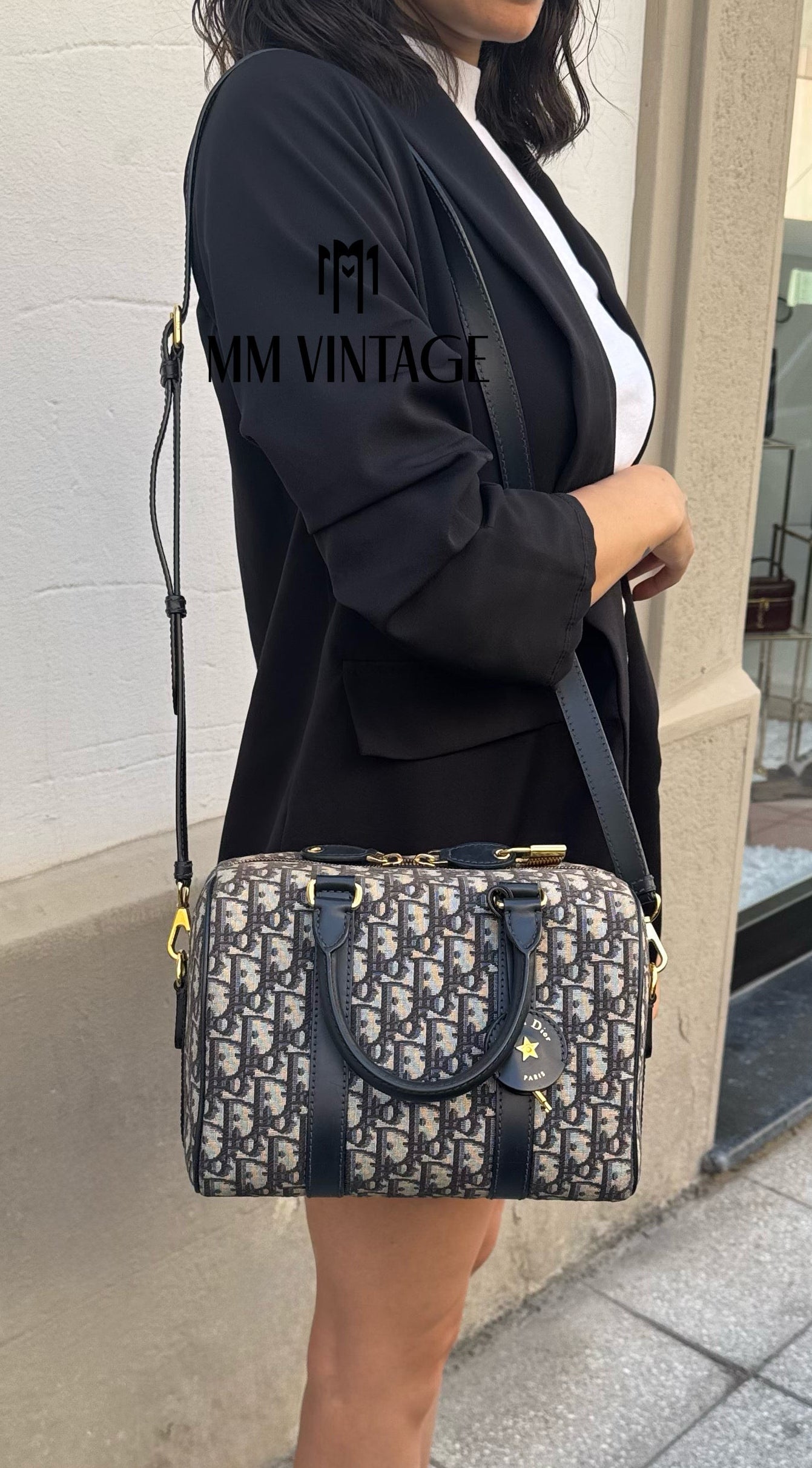 Borsa Dior Grove Jacquard Oblique Christian Dior