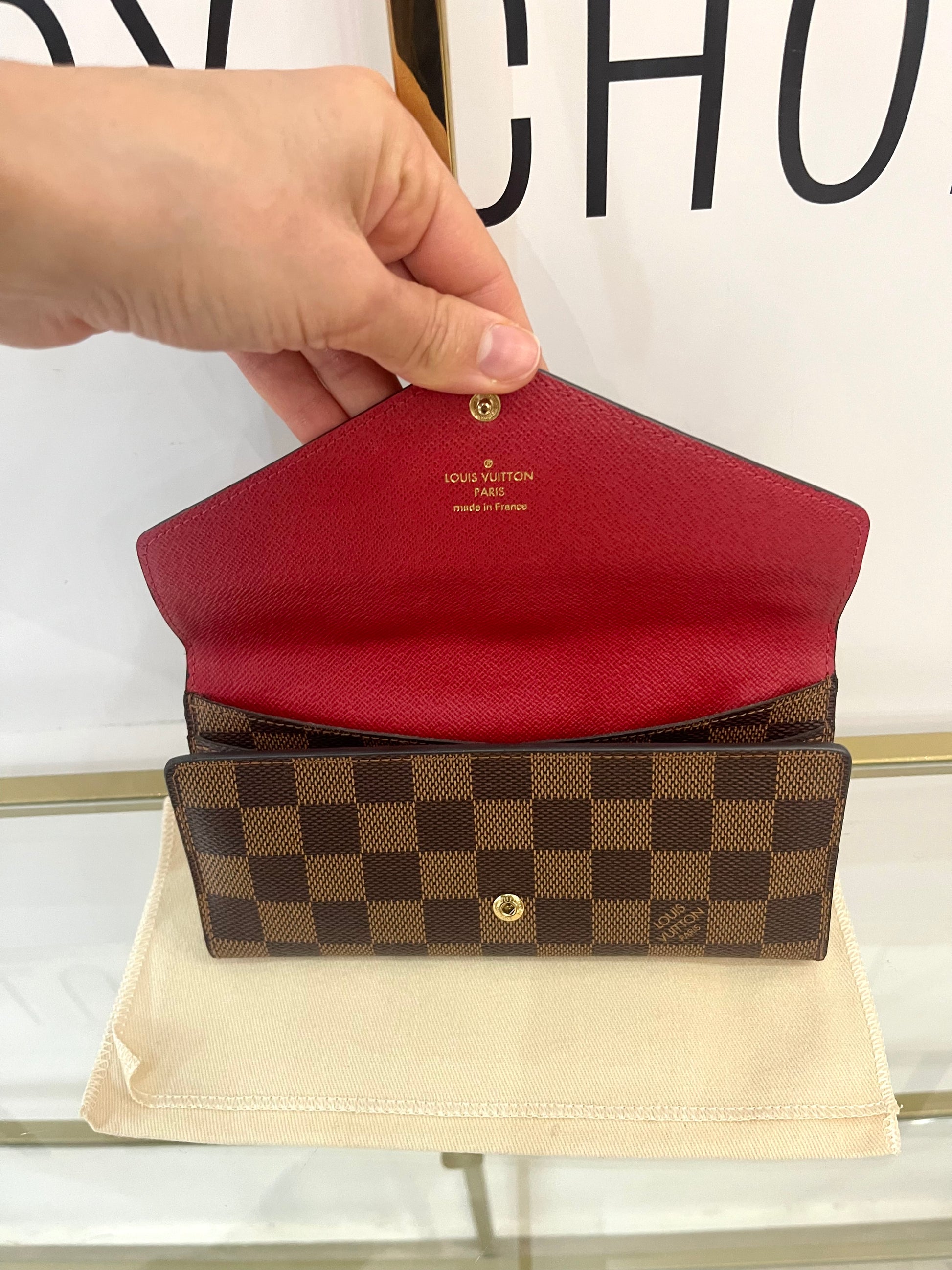 Portafoglio Josephine Damier Ebéne Louis Vuitton