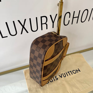 Borsa Valisette Souple BB Damier Ebène Louis Vuitton