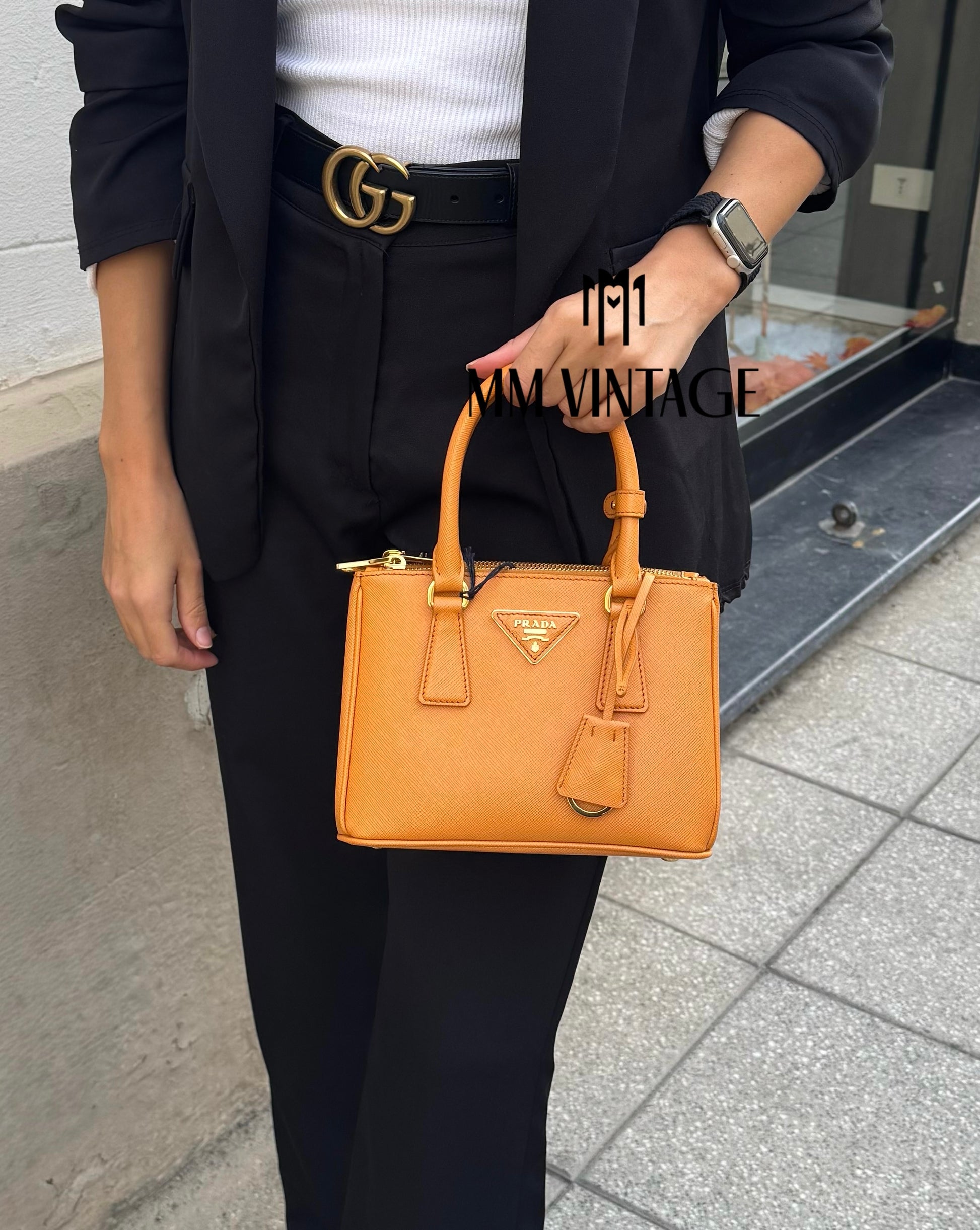 Borsa Galleria Mini in Saffiano Prada