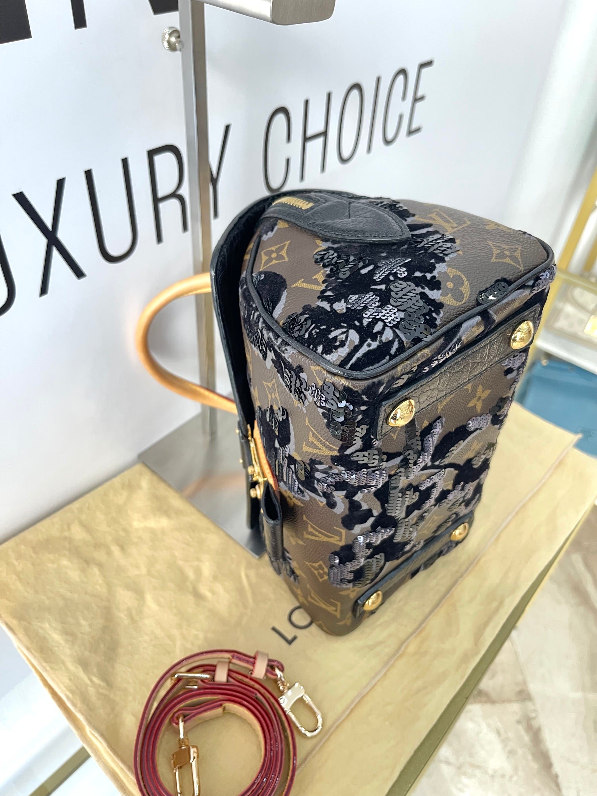 Borsa Fleur de Jais Carrousel Monogram Louis Vuitton LIMITED EDITION
